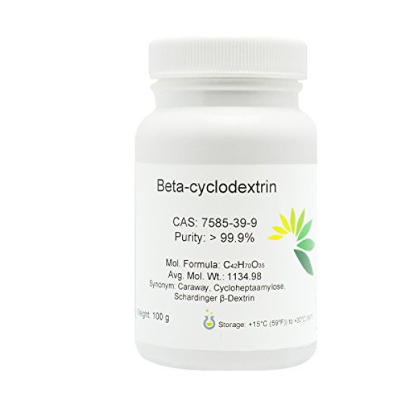 Beta-Cyclodextrin, 99.9% min, 100 gr