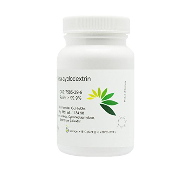 Beta-Cyclodextrin, 99.9% min, 100 gr