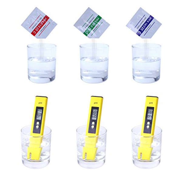 15-pack pH Meter Buffer Solution Powder pH Calibration