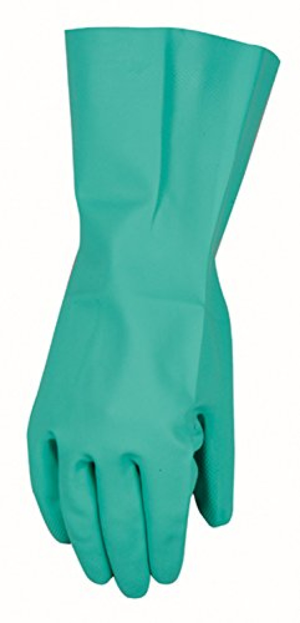 Chemical Resistant Nitrile Gloves, Solvent and Pesticide Resistant, Reusable, Large (Wells Lamont 178L)
