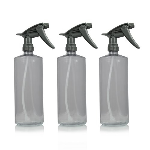 Chemical Guys, Chemical Resistant Heavy Duty Bottle and Sprayer, 16 oz (Pack of 3)