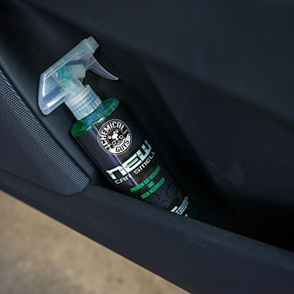 Chemical Guys AIR_300 New Car Scent and Leather Scent Combo Pack (16 oz) (2 Items)