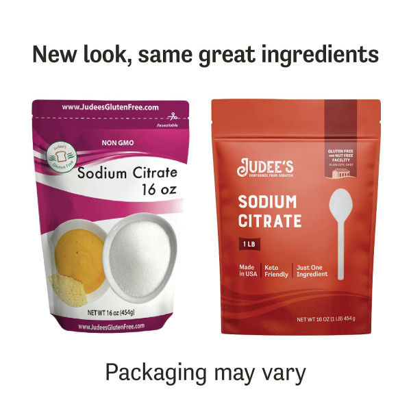 Food Grade Non-GMO Sodium Citrate, 16 Oz