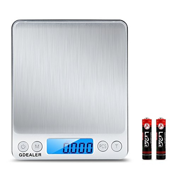 Digital Pocket Scale 0.001 oz / 0.01 g, 500 g max