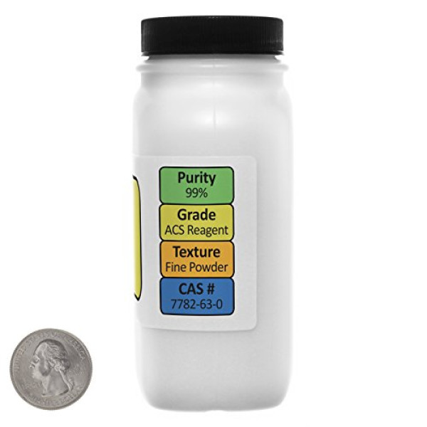 Ferrous Sulfate [FeSO4] 99% ACS Grade Powder 8 Oz