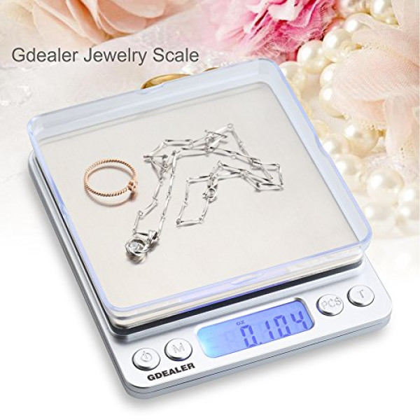 Digital Pocket Scale 0.001 oz / 0.01 g, 500 g max