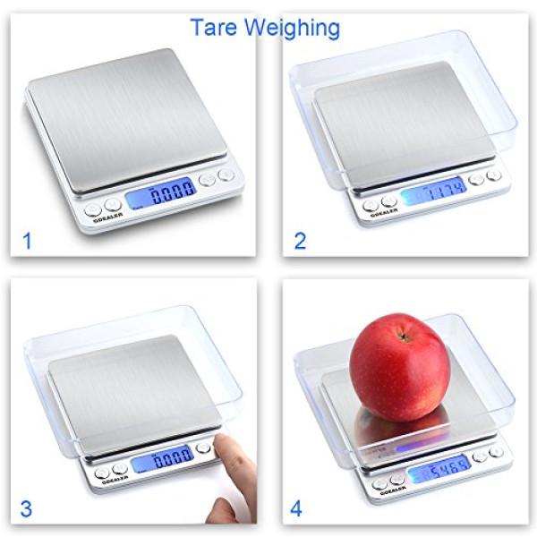 Digital Pocket Scale 0.001 oz / 0.01 g, 500 g max