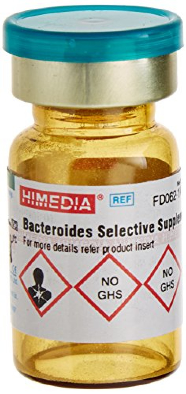 HiMedia FD062-5VL Bacteroides Selective Supplement, 5 VL