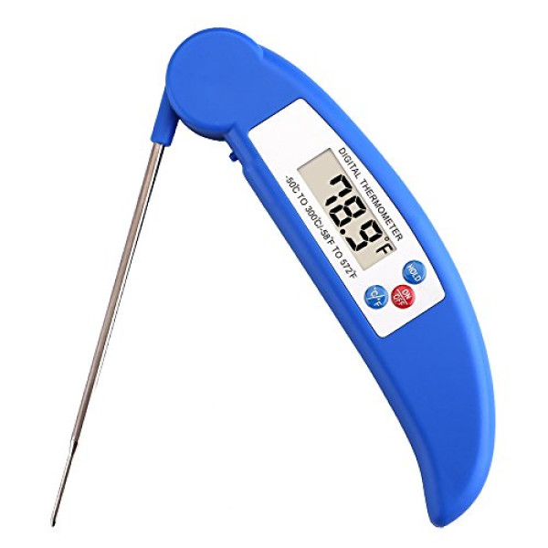 Food Thermometer, Blue