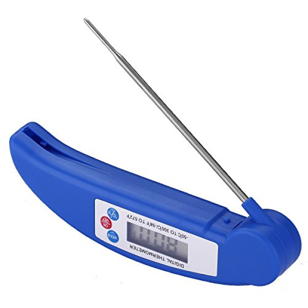 Food Thermometer, Blue