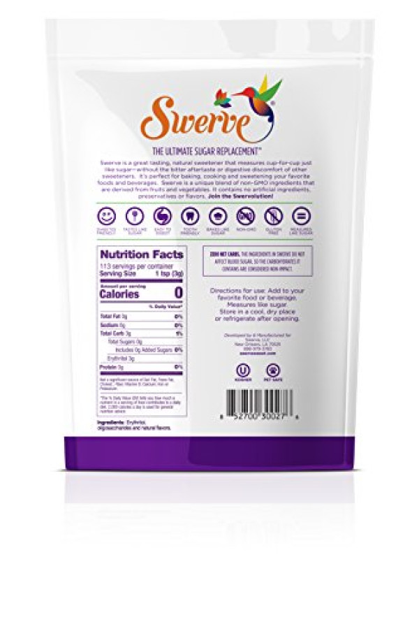 Swerve Sweetener, Confectioners (Pack of 2)