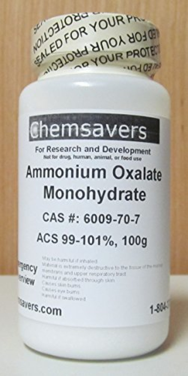 Ammonium Oxalate Monohydrate, ACS 99-101%, 100g
