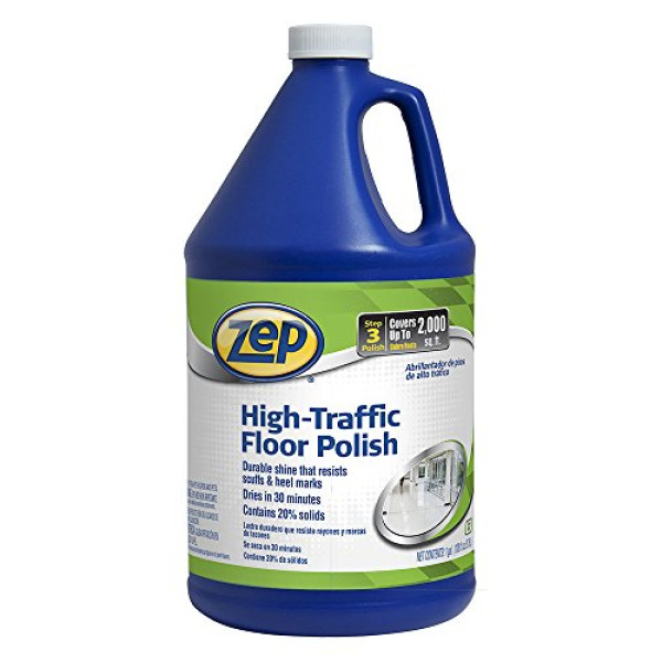 Zep ZUHTFF128 High Traffic Floor Polish 128 Ounces