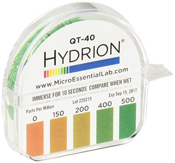 MICRO ESSENTIAL QT-40 Quat Dispenser, 0-500 PPM