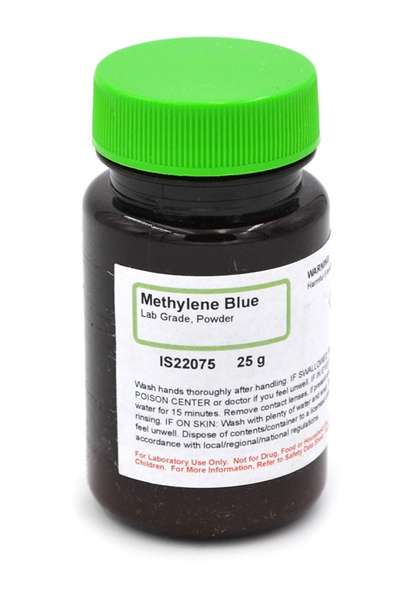 Lab-Grade Methylene Blue Powder, 25g