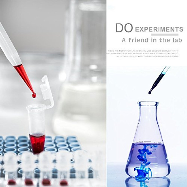 200PCS 3ml Disposable Plastic Transfer Pipettes, Moveland Calibrated Dropper Suitable