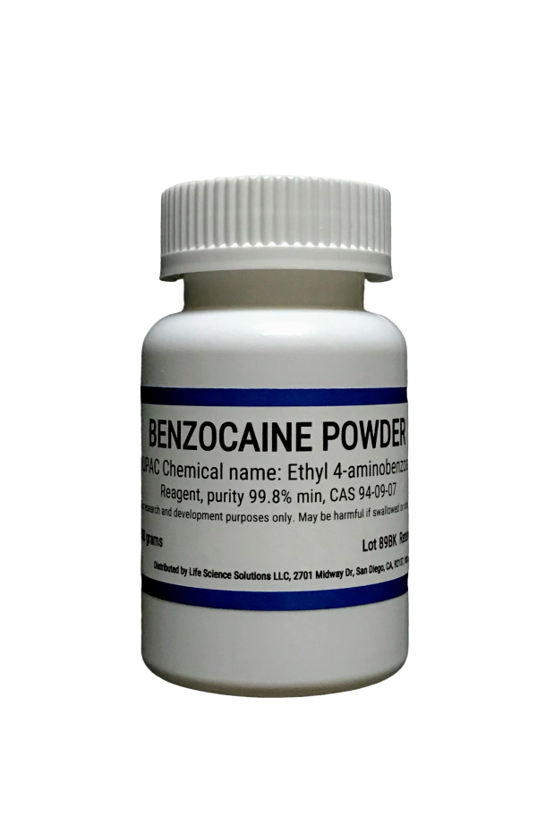 Benzocaine Powder, 99.9%, 200 Grams