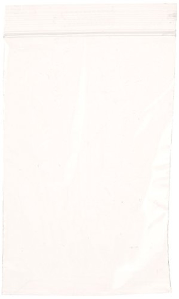 Amamax Clear Zip Lock Bags, 4 X 6", 500 Count