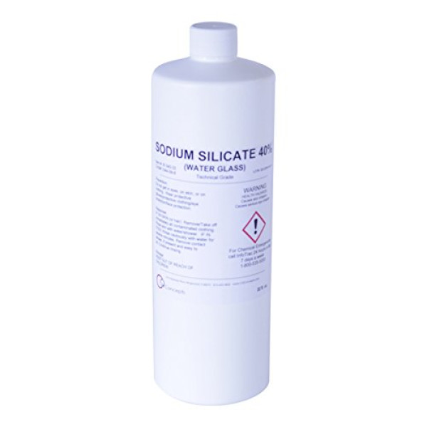 Sodium Silicate 40% - Water Glass (32 oz.)