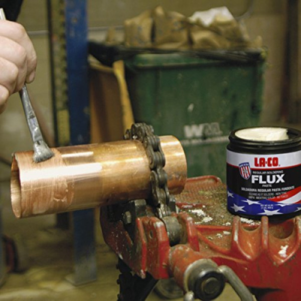 LA-CO Regular Soldering Flux Paste, 1lbs