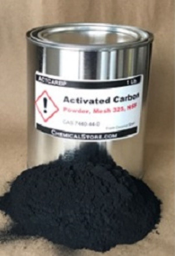 Activated Carbon Powder 1 Quart Can (13 oz)