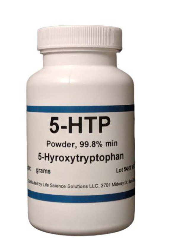 5-HTP (Griffonia Seed Extract) Powder, 25 Grams