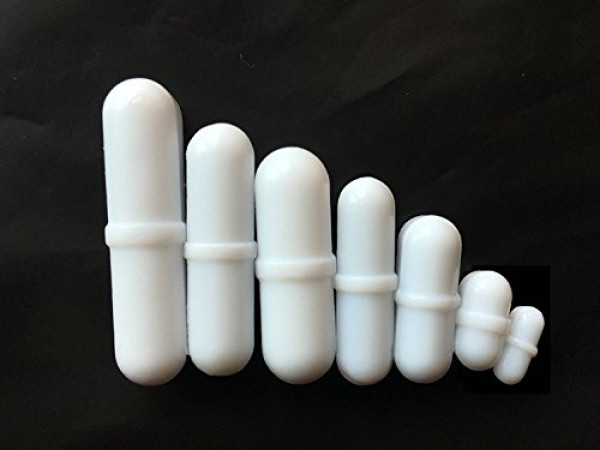 7 Pcs PTFE Magnetic Stirrer Mixer Stir Bar Spinbar Stirring