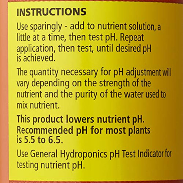 General Hydroponics pH Control Kit