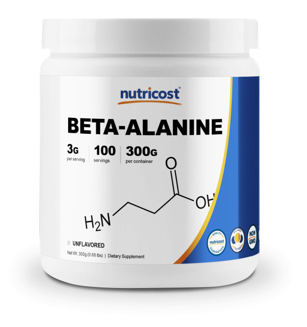 Nutricost Beta Alanine Powder 300 Grams (10.6oz)