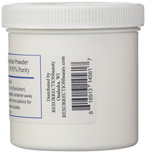 L-Ascorbic Acid Powder (Vitamin C), 6 oz
