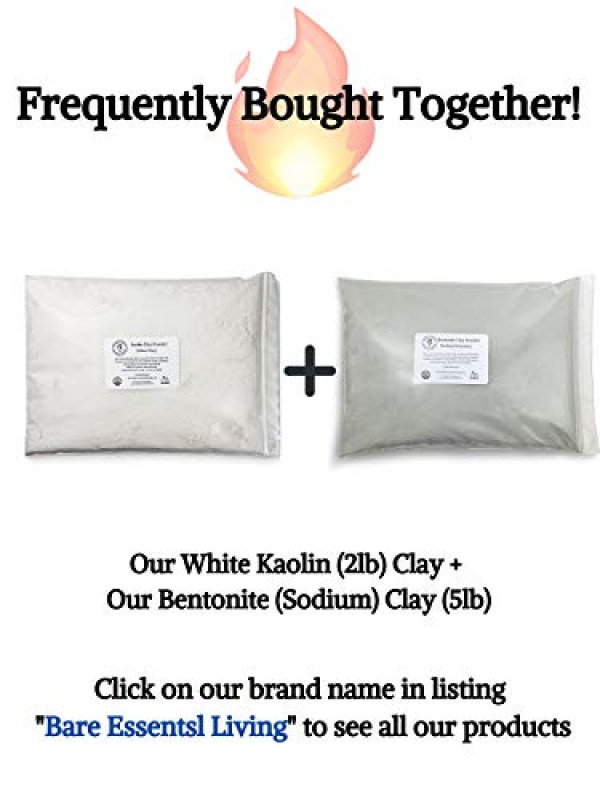 Kaolin White Clay 2 Lb Powder