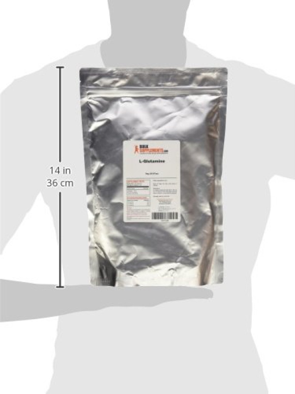 BulkSupplements L-Glutamine Powder 1 Kilogram