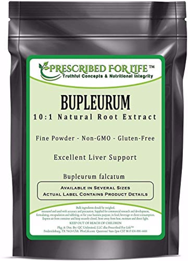 Bupleurum - 10:1 Natural Root Extract Powder - (Bupleurum falcatum), 4 oz (113 g)