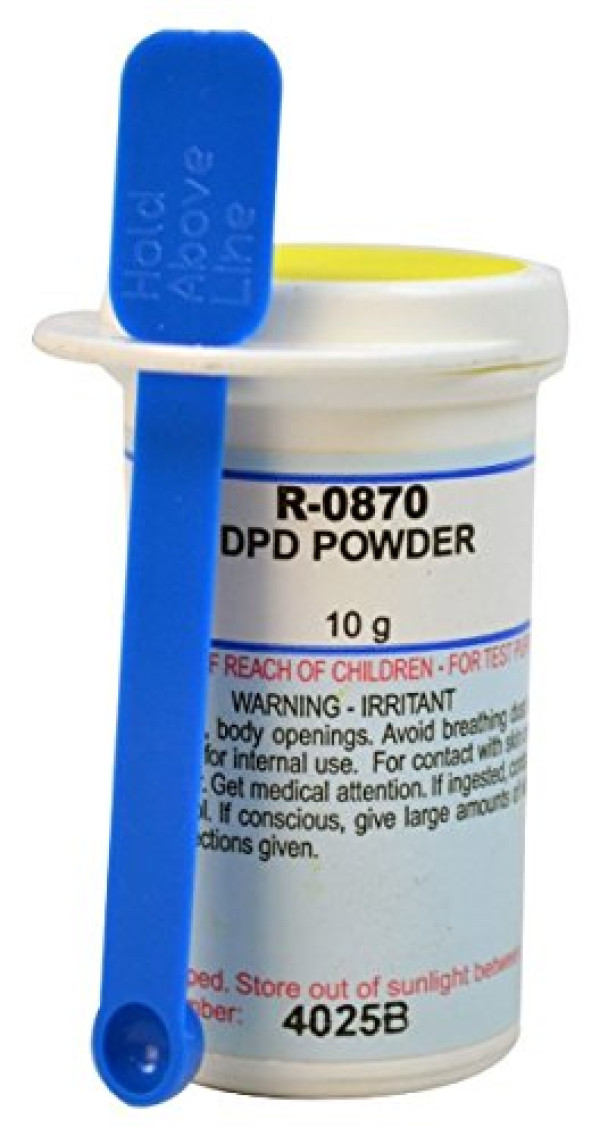 Taylor Technologies R-0870-I DPD Powder for Swimming Pool, 10 gr