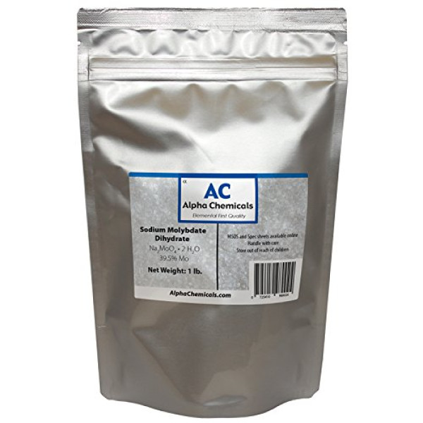 Sodium Molybdate, 99% pure, 1 Lb