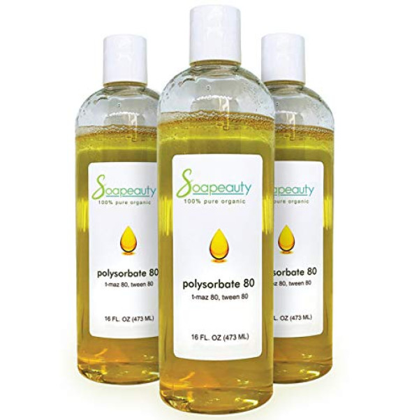 POLYSORBATE 80, T-MAZ 80, 16 fl oz (Pack of 3)