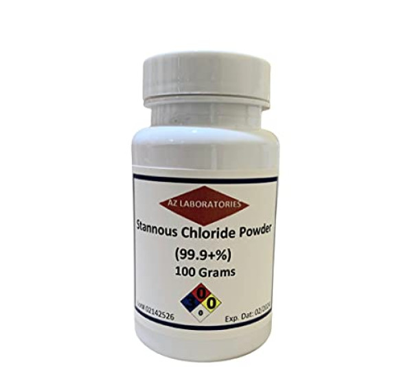 Stannous Chloride, SnCl2, 99.9+%, Powder/Crystals 100 Grams