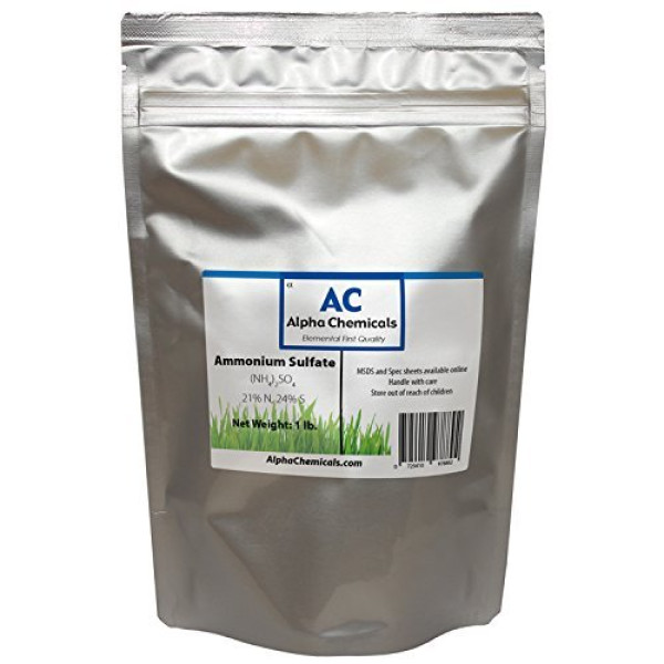 Ammonium Sulfate, (NH4)2SO4, 1 Pound