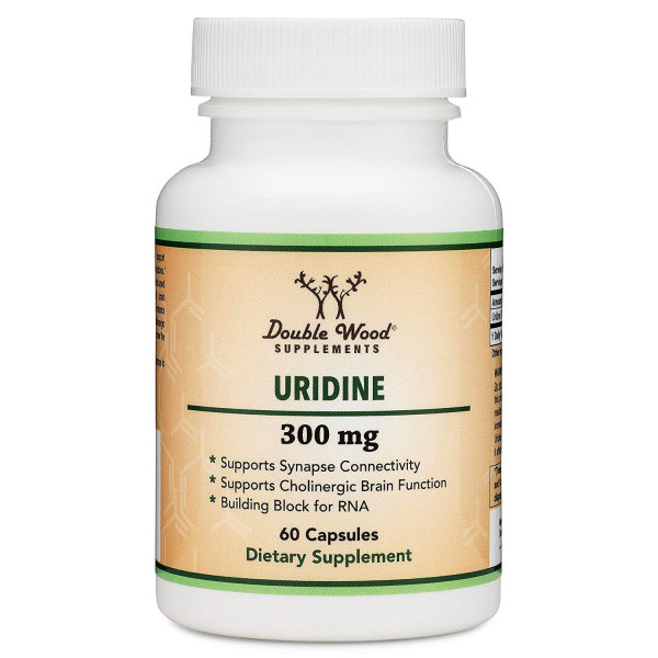 Uridine Monophosphate, Choline Enhancer, Beginner Nootropic,  300mg, 60 Caps