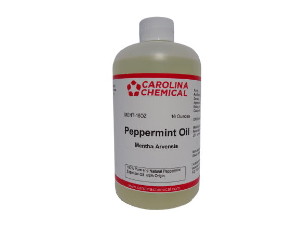 Pure Peppermint Essential Oil, FG/Kosher Grade, 16 oz