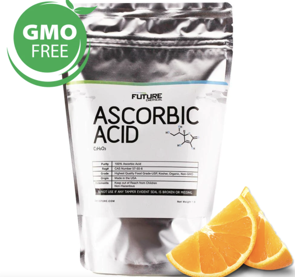 Ascorbic Acid, Vitamin C, USP grade, 1 Lb