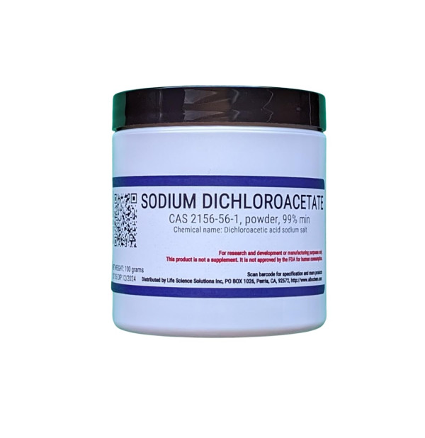 Sodium dichloroacetate (DCA), 99%, 100 Grams