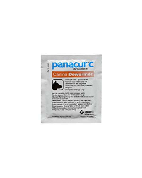 Panacur C Dewormer (Fenbendazole), 4 Gram