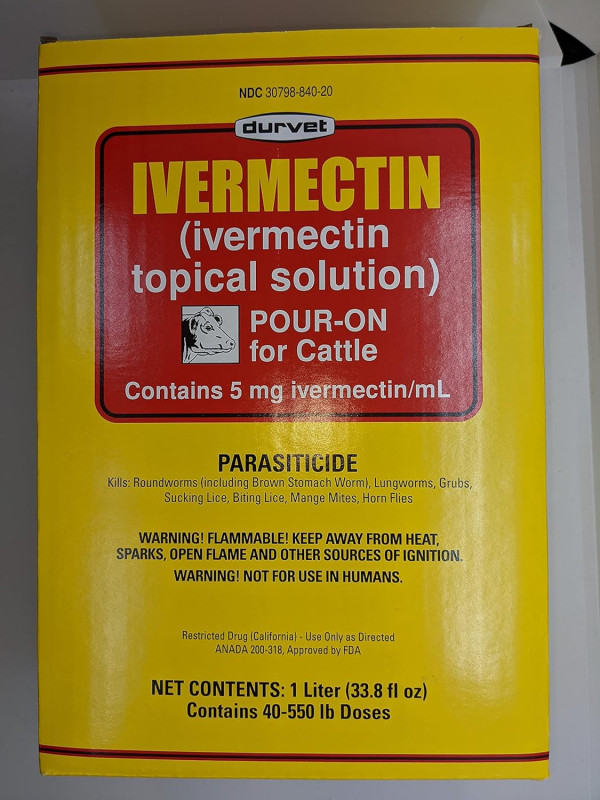 Ivermectin Pour-On, 1000 mL