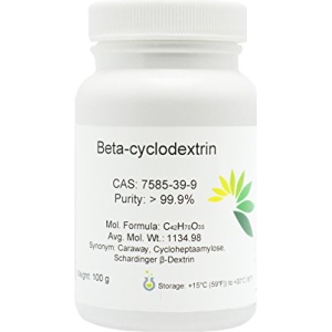 Beta-Cyclodextrin, 99.9% min, 100 gr