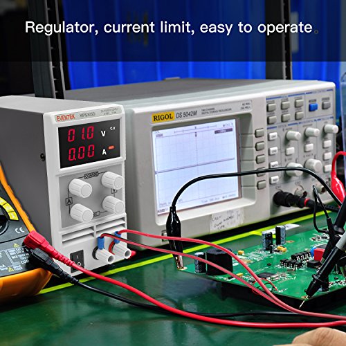 DC Power Supply Variable 0-30 V 0-5 A Eventek KPS305D Adjustable Switching Reg 