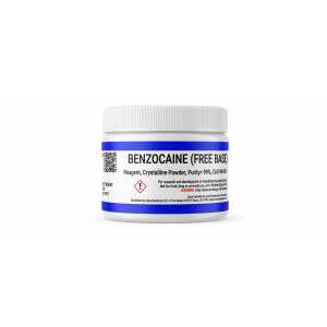 Benzocaine (Free Base) | Reagent Grade | Powder  | > 99.0% | CAS 94-09-7, 50 grams