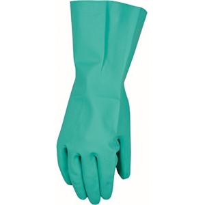 Chemical Resistant Nitrile Gloves, Solvent and Pesticide Resistant, Reusable, Large (Wells Lamont 178L)