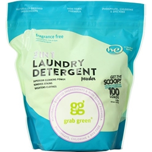 Grab Green Natural 3-in-1 Laundry Detergent Powder, 100 Loads