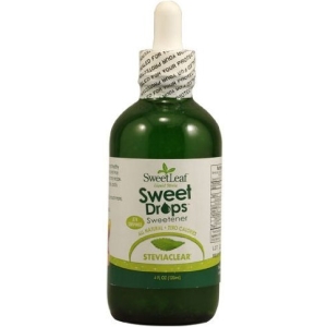Sweet Leaf Stevia SteviaClear Liquid Stevia, Bottles, 4 oz